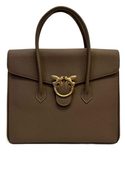 CLASSIC LOVE BAG HANDBAG – cognac
