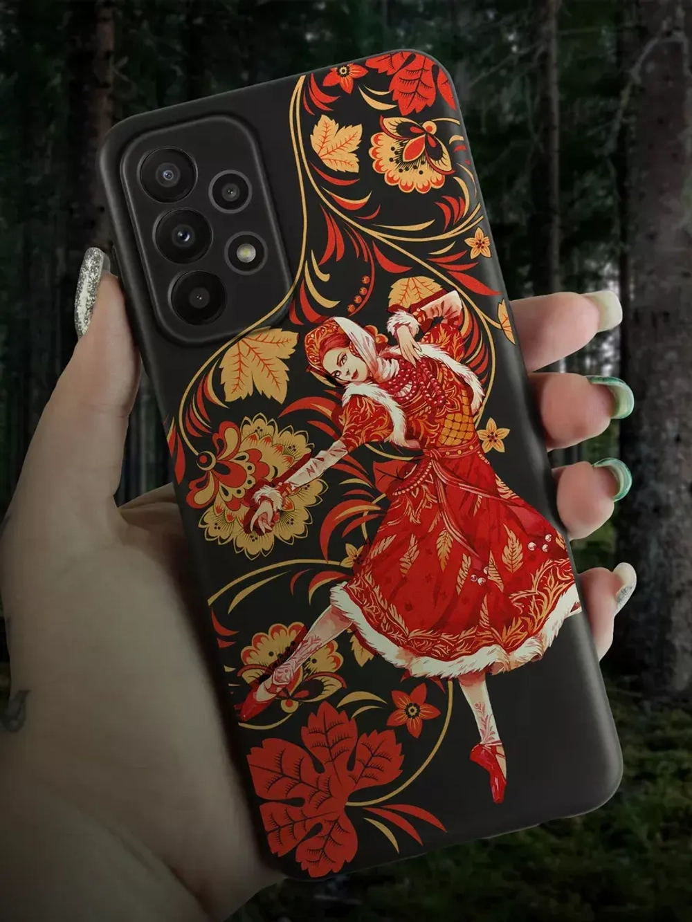 Чехол на Samsung A23 с принтом