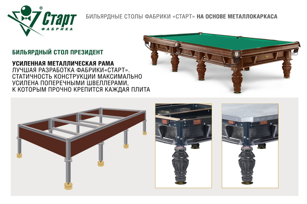 Бильярдный стол Президент