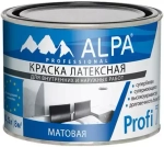 Краска латексная Alpa Profi 7 матовая супербелая 0,5л