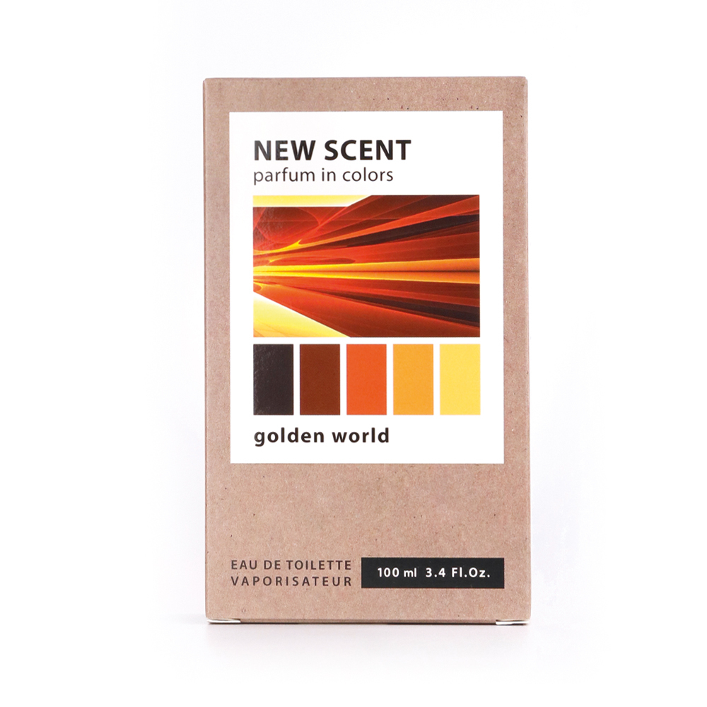 Вода туалетная New Scent Golden World (Нью Сент Голден Волд) - 100ml for men