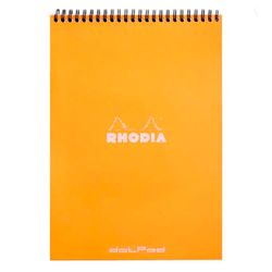 Тетрадь Rhodia Classic на спирали A4 в точку 80 гр оранжевая (18503C) 2