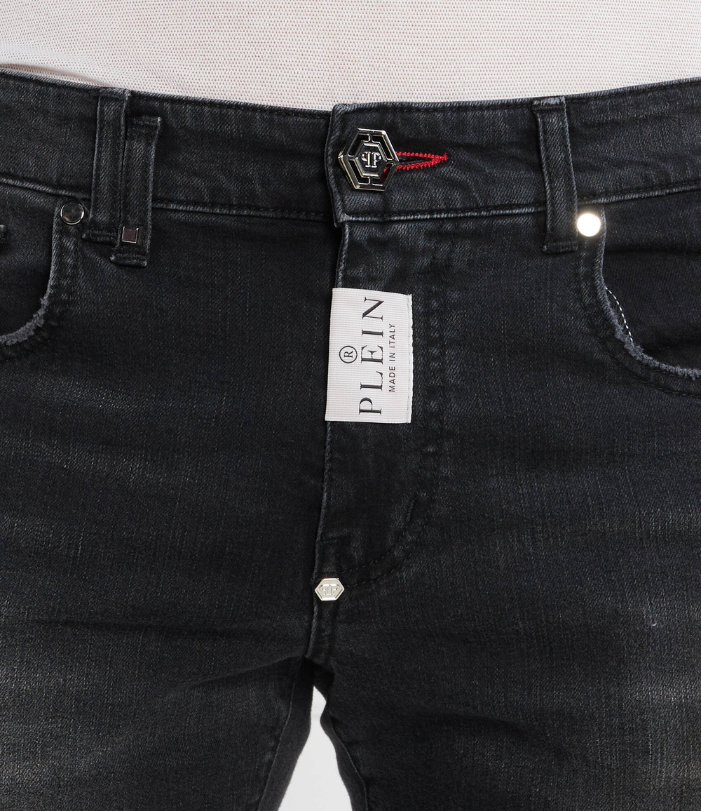 Джинсы Denim Trousers Philipp Plein - графитовый (MDT3554 PDE004N)