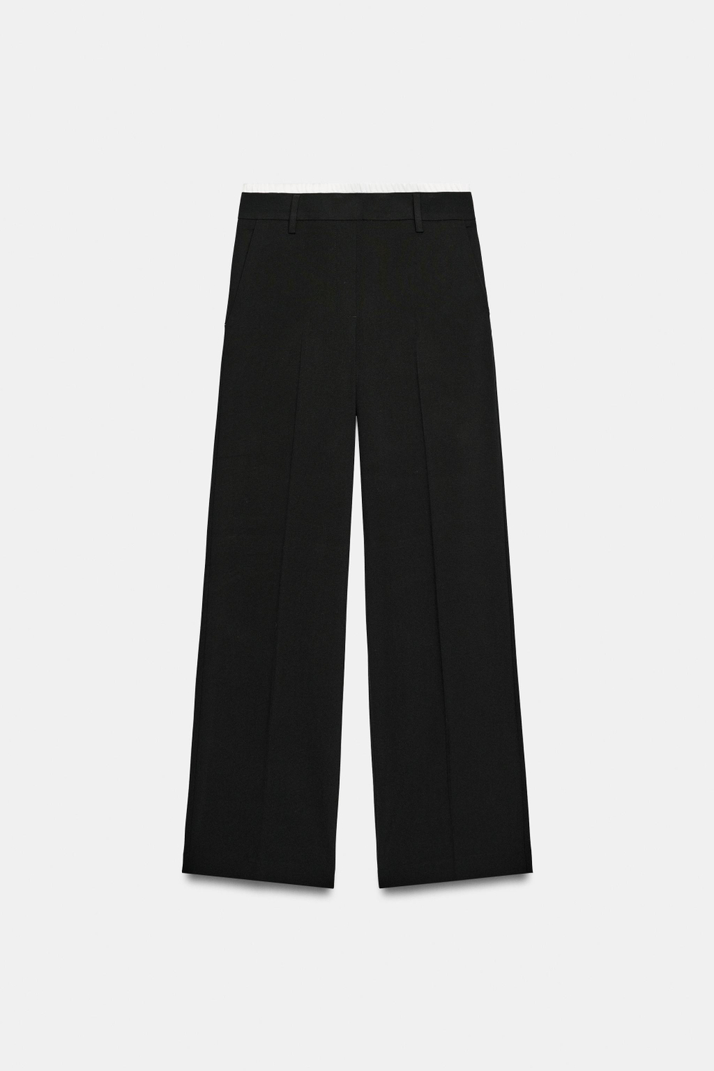 ШИРОКИЕ БРЮКИ С ДВОЙНЫМ ПОЯСОМ — ZARA