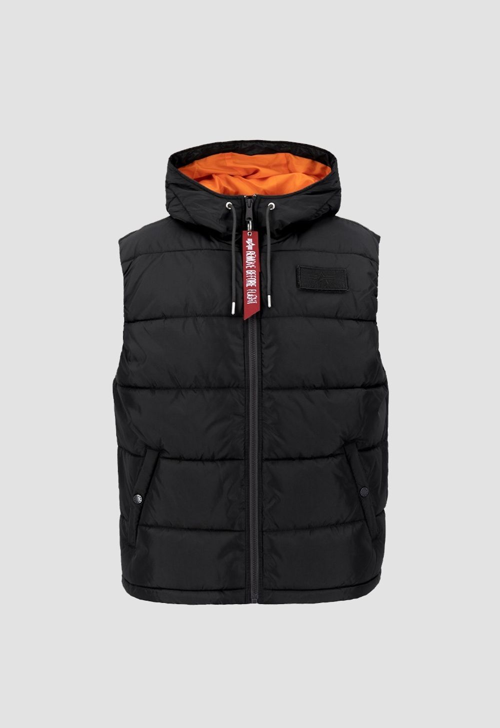 Жилет утепленный мужской ALPHA INDUSTRIES Hooded Puffer Vest FD