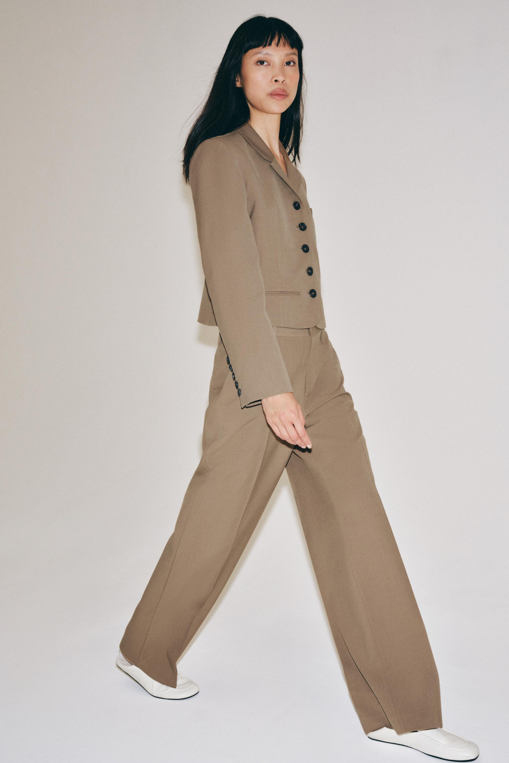 БРЮКИ С ПОЯСОМ — ZW COLLECTION — ZARA
