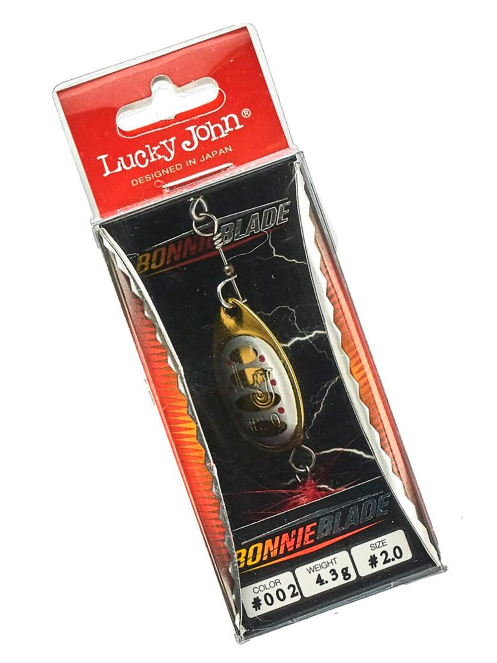 Блесна вращающаяся Lucky John BONNIE BLADE 4 10.3г 011 в блистере