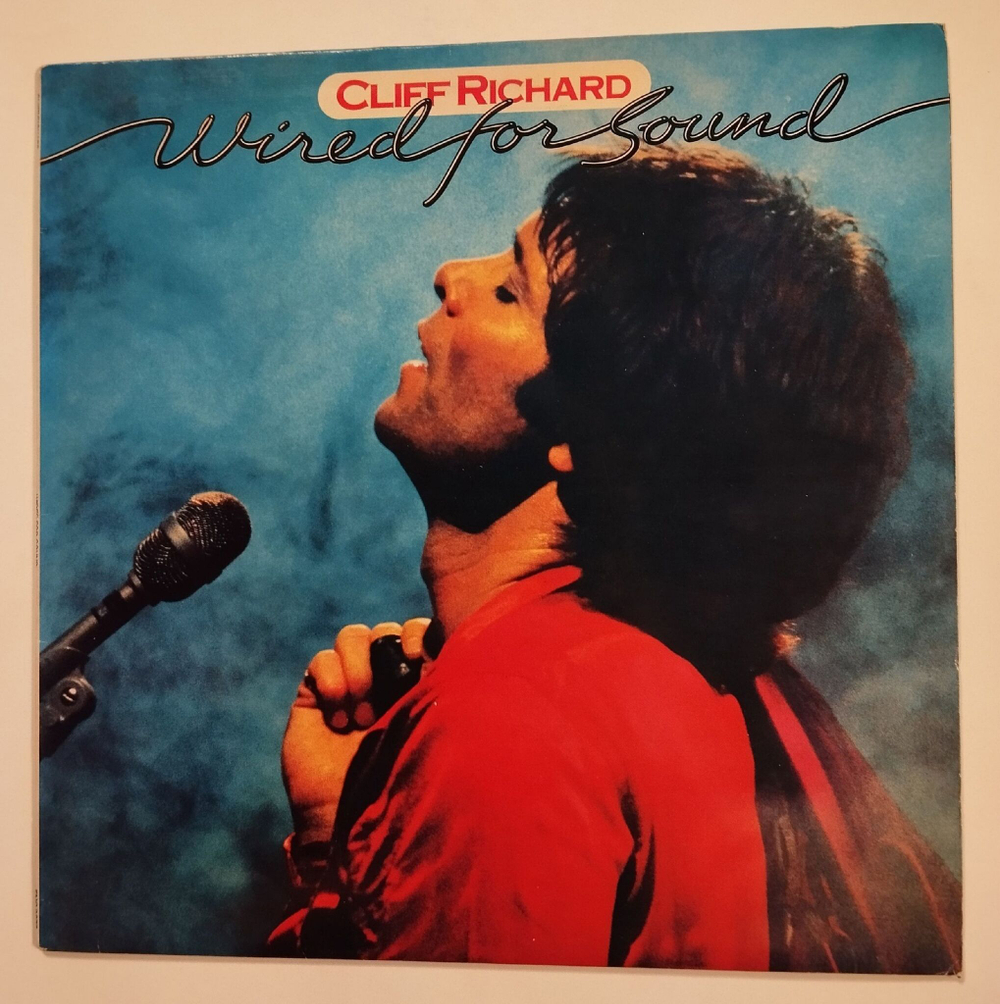 Винтажная виниловая пластинка LP Cliff Richard Wired For Sound (UK 1981)