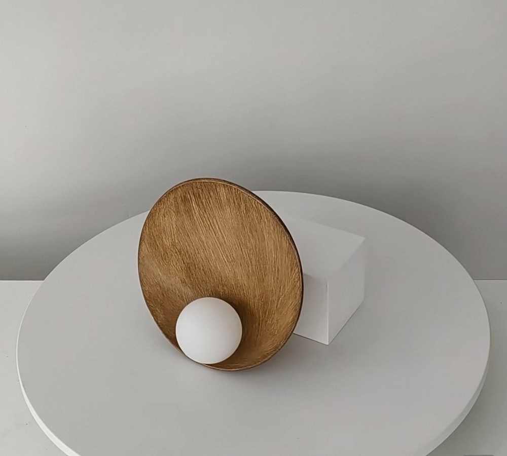 Wall design lamp Musa by Vibia