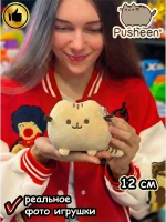 Мягкая игрушка Пушин Кот Кэт плюшевый котик брелок