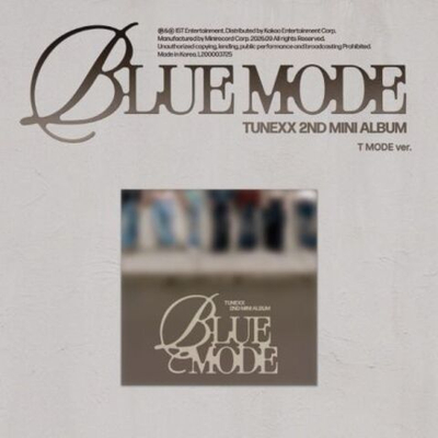 Альбом TUNEXX - BLUE MODE 2nd Mini Album T MODE Version