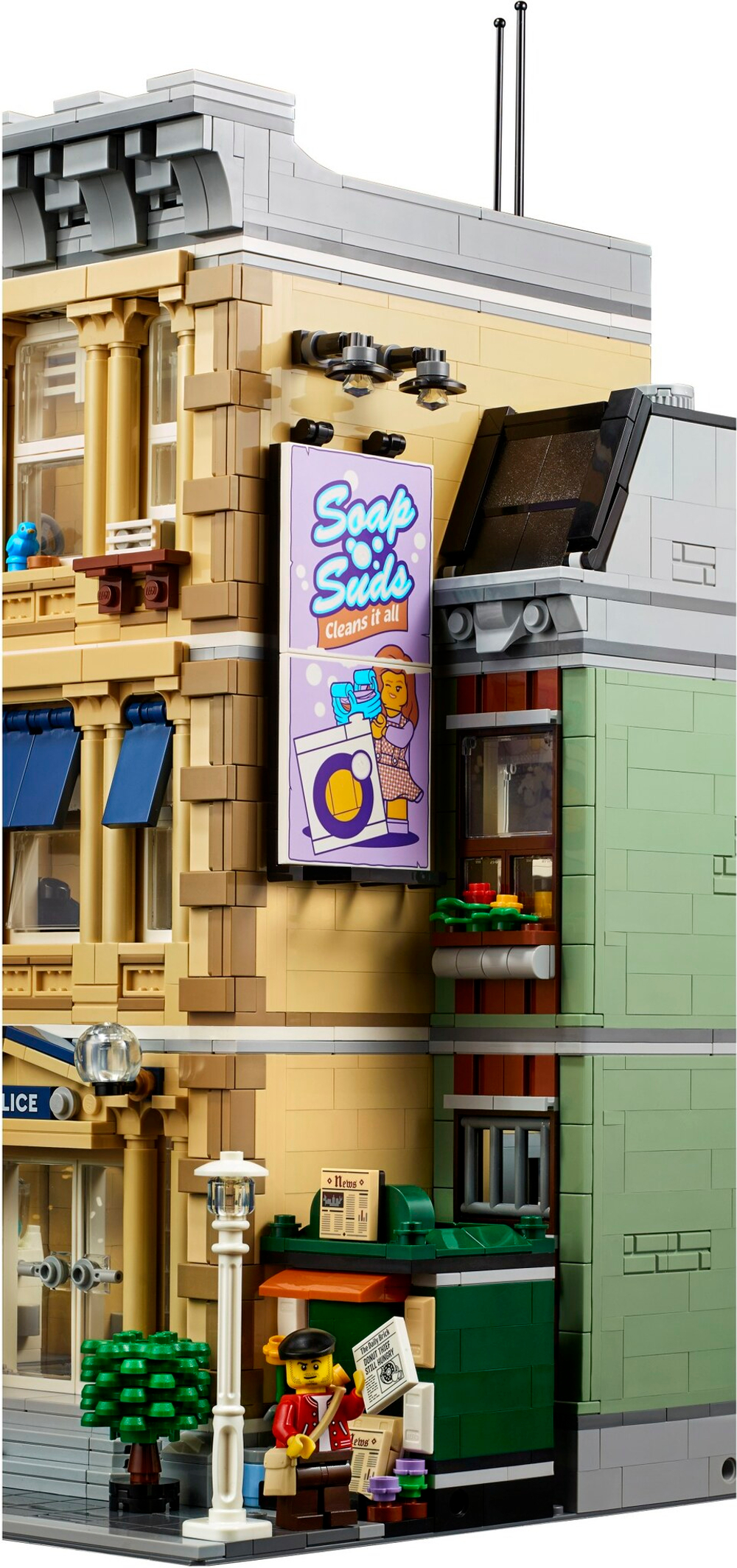 Конструктор LEGO 10278 Полицейский участок