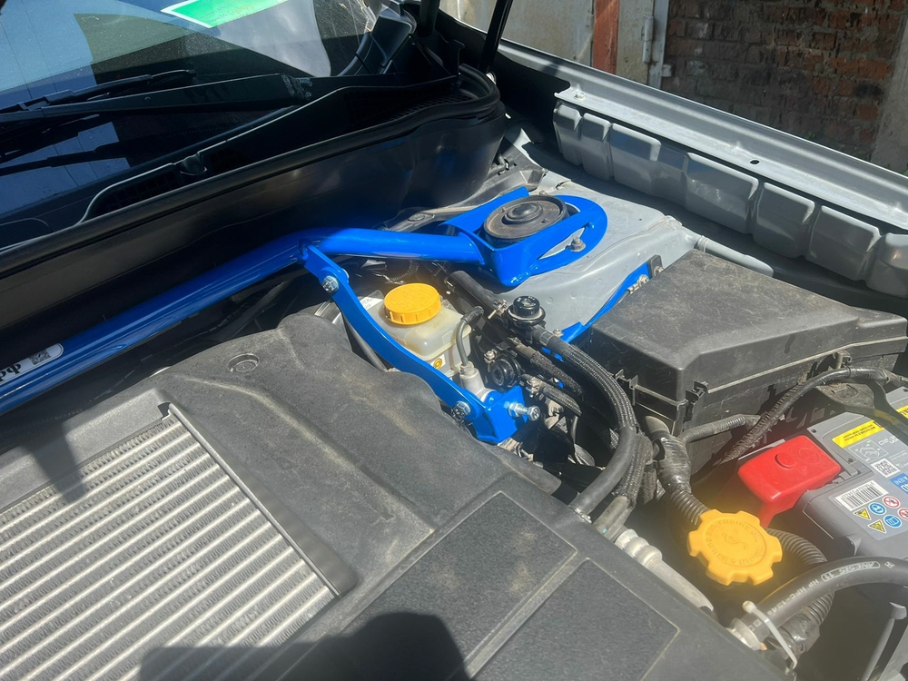 Пластина соединительная Упора ГТЦ и распорки Subaru Forester 3 (SH) и Subaru Impreza (GH)