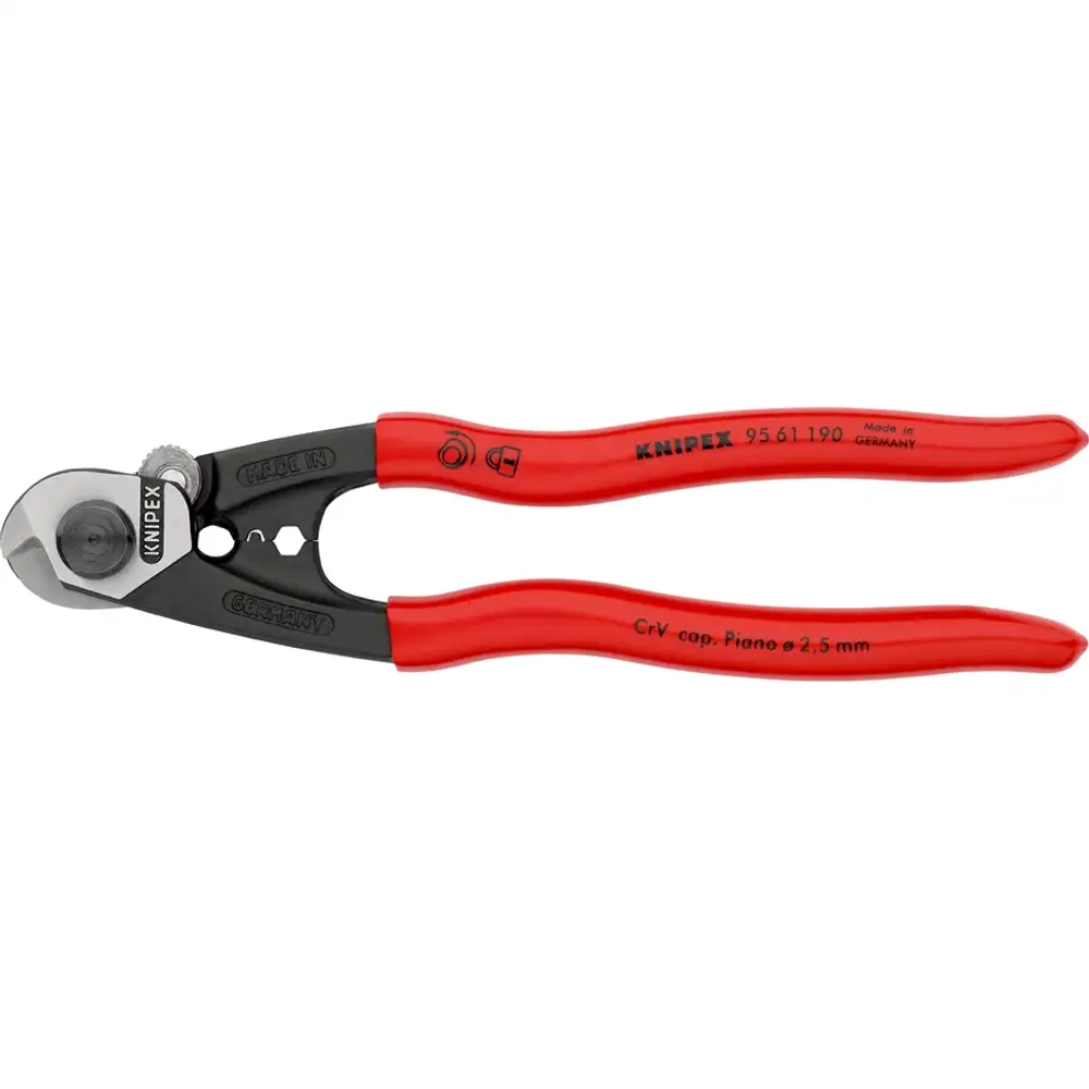 Ножницы для резки проволочных тросов 190 мм Knipex 95 61 190