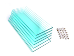 Комплект полированных стеклянных полок для Altum-300 / Crystal-310 (6шт. 178х369х10мм.)