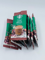 Starbucks Кофе растворимый Caffe Mocha с какао 176 г (8 пакетиков по 22 г) (Турция)