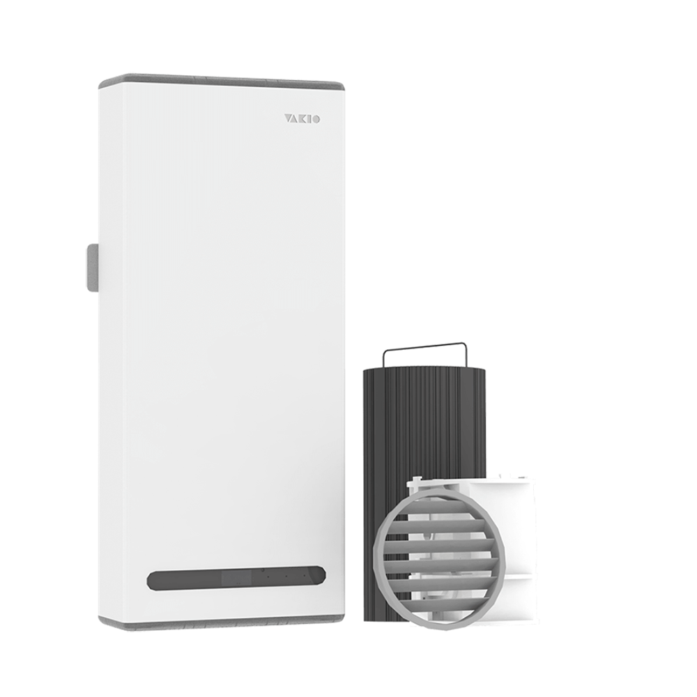 Прибор вентиляционный VAKIO BASE SMART WHITE, белый