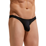 Хлопковые мужские трусы-бразилиана Modern Essentials Brazilian Slip (Размер: L) (Цвет: черный)