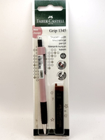 Механический карандаш +12 грифелей 0,5 мм Faber-Castell TK-Fine Grip (Япония)