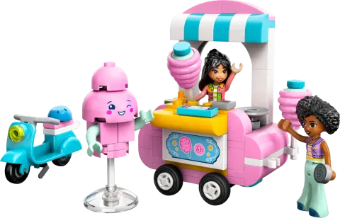 Конструктор LEGO Friends 42643 Подставка для сладкой ваты и скутер