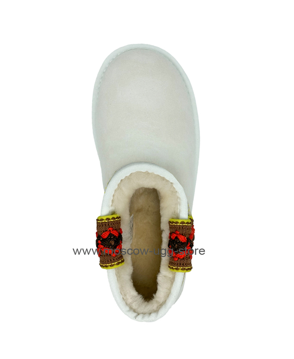 ULTRA MINI BRAID PLATFORM-white