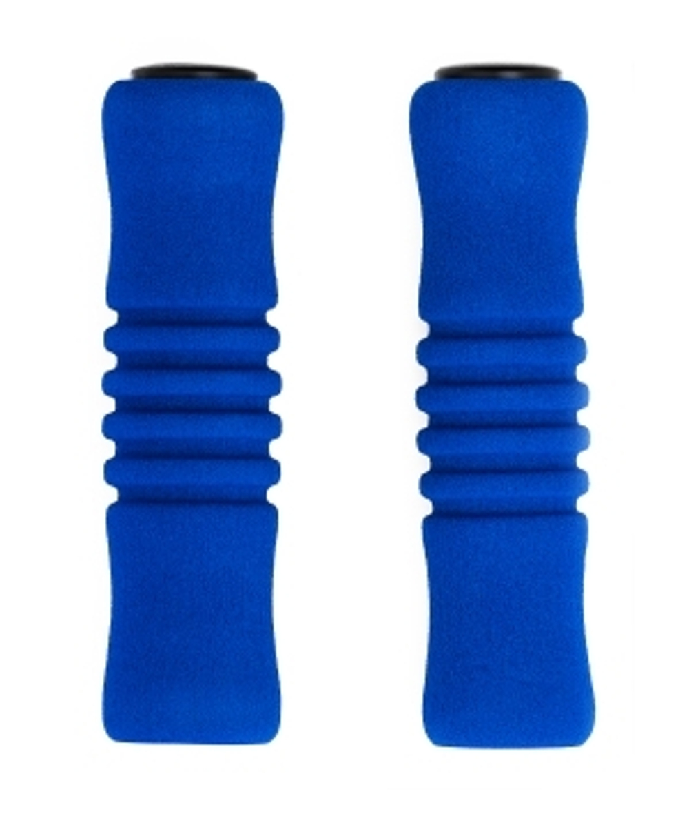 Грипсы пенополиуретановые, длина 125мм, цвет синий H-G 22 blue