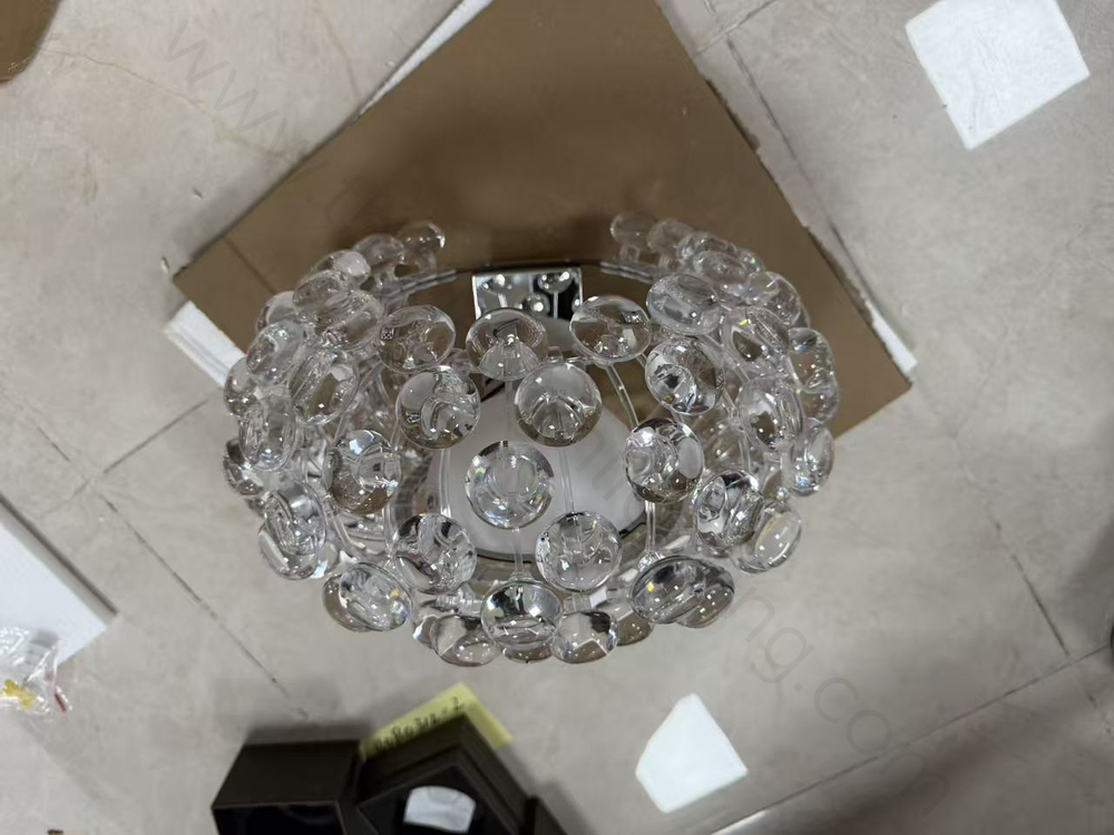 Wall design lamp CABOCHE piccola by Foscarini (Clear)