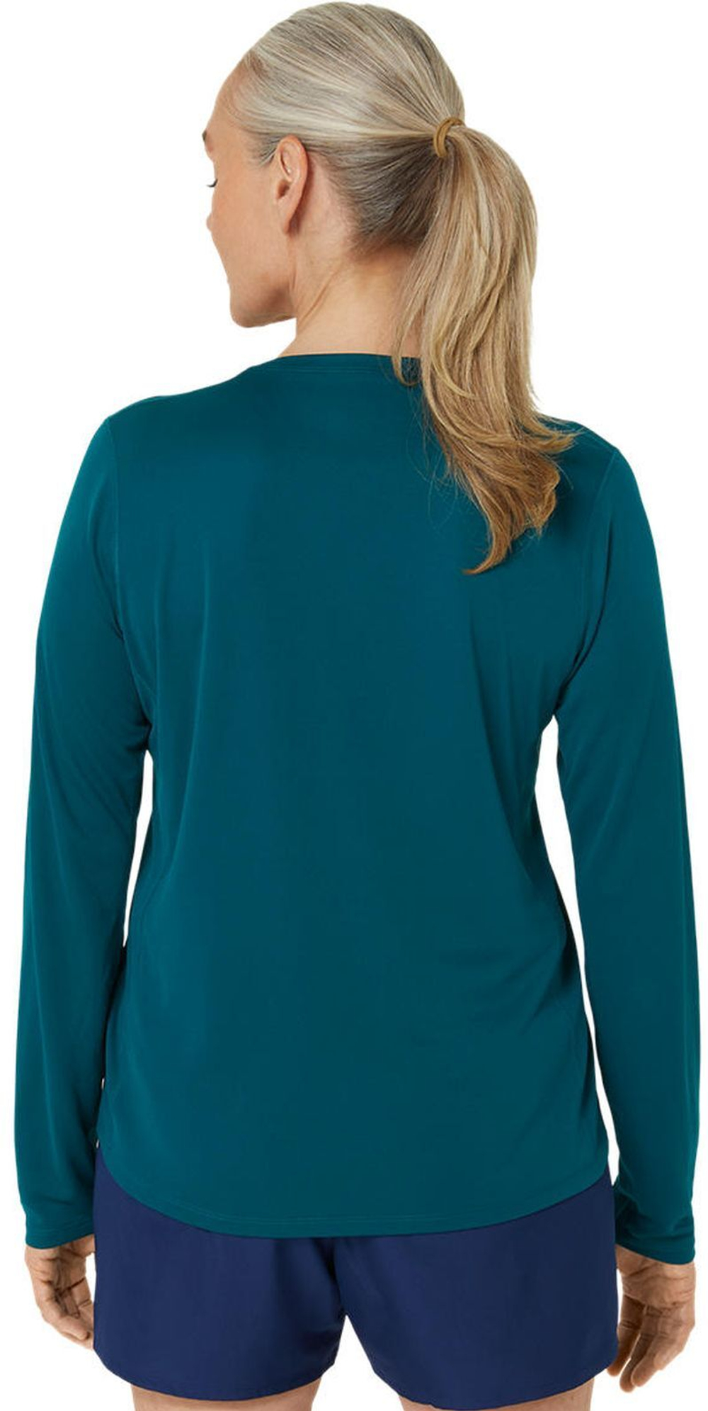 Женская теннисная футболка (dł. Рукава) Asics Core Long Sleeve Top - rich teal