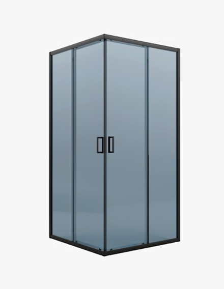 Душевое ограждение IVA E3SB100T 1000*1000*2000 (без поддона) тонированное стекло 6 мм