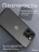 Чехол накладка iPhone 15 Pro Max 6.7" Gurdini Shockproof Case Black