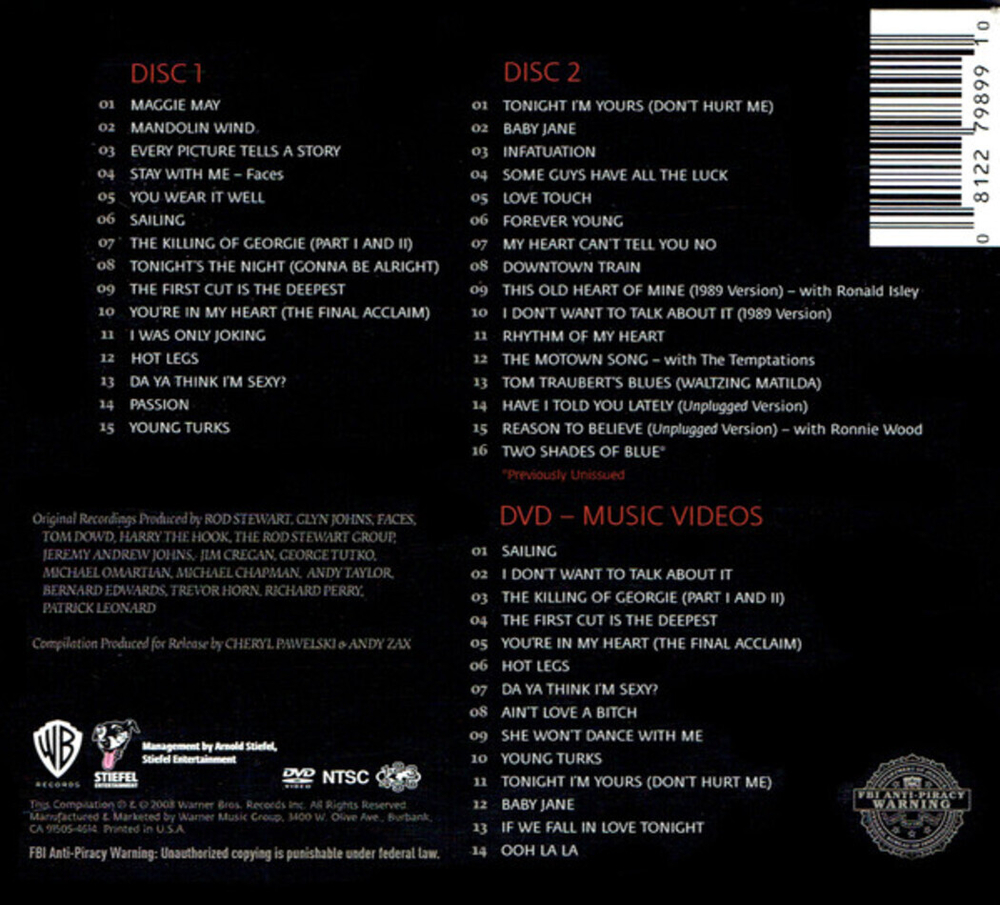 Rod Stewart / The Definitive (2CD+DVD)