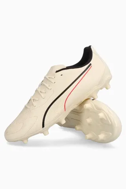 Бутсы Puma King 20 Play FG/AG - белый