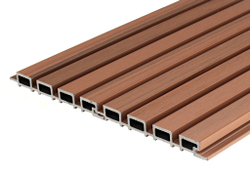 Фасадная панель TimberTex, форма рейки КОЭКСТРУЗИЯ