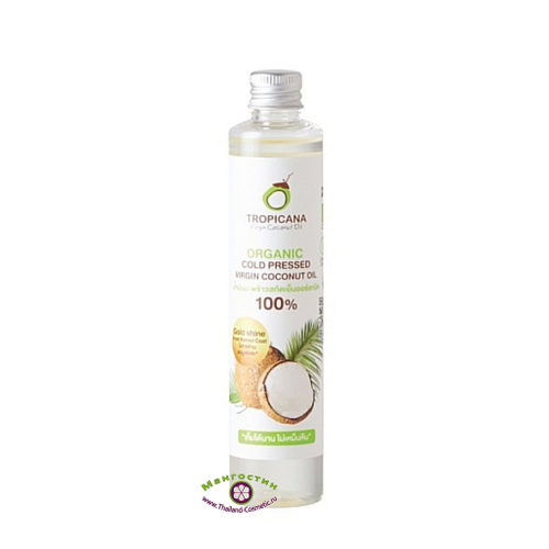 Тайское натуральное нерафинированное кокосовое масло Virgin Coconut oil Tropicana