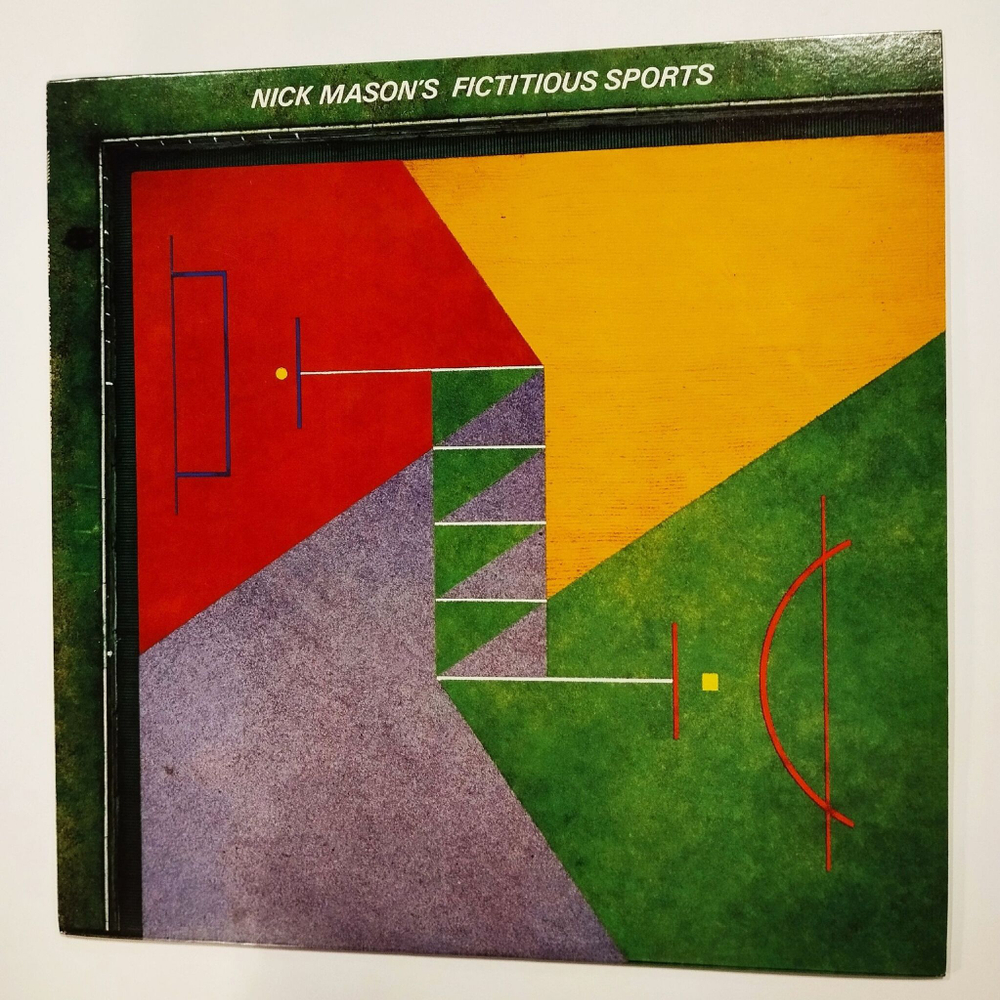 Винтажная виниловая пластинка LP Nick Masons Fictitious Sports (Japan 1981)