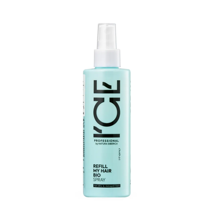 Сыворотка-спрей для сухих и повреждённых волос NS ICE Professional REFILL MY HAIR  200 мл