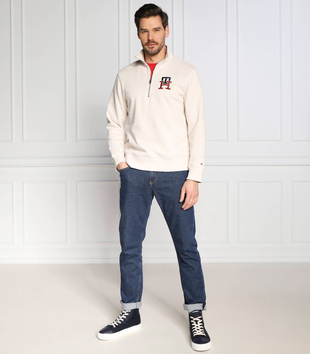 Худи monogram Tommy Hilfiger - кремовый (MW0MW29304)