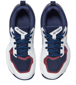 Детские Кроссовки теннисные  Yonex Power Cushion Pro-Move Junior - white/navy/red
