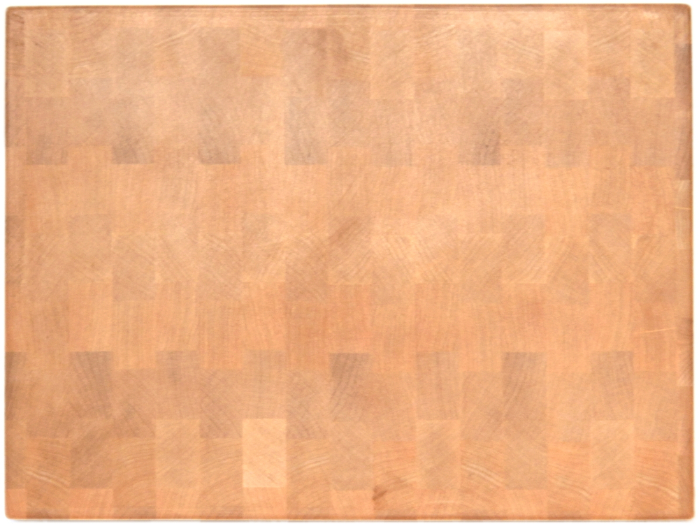 деревянная Торцевая разделочная доска 40x30x4 см. клен