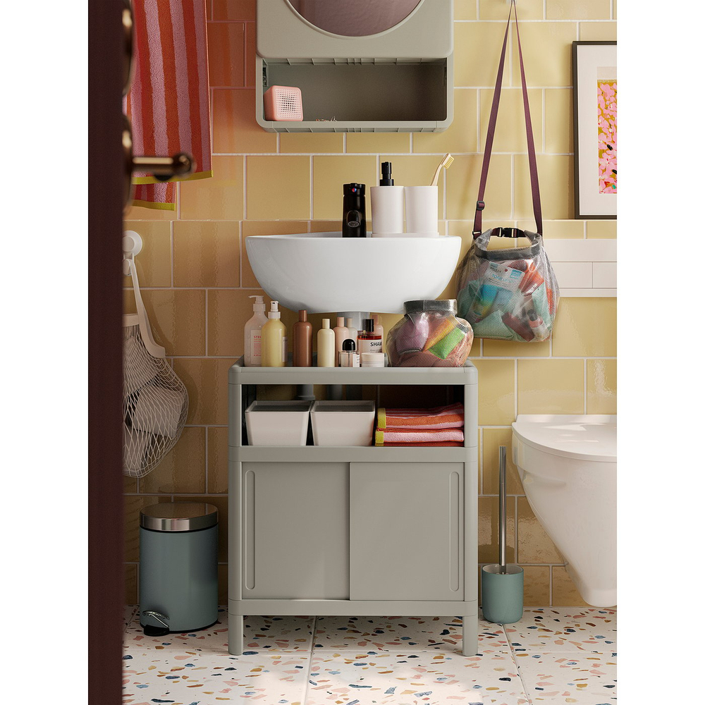 IKEA SPJUTSÖ  (ИКЕА СПЙУТСЁ)  -  Водонепроницаемая сумка 16х12х24 см/2.5 л