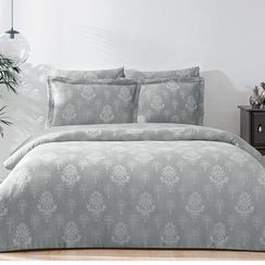 Постельное белье MODENA BAMBOO серый жаккард deluxe TIVOLYO HOME Турция