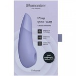 Бесконтактный клиторальный стимулятор Womanizer Enhance с вибрацией, сиреневый