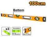Алюминиевый фрезерованный уровень 1000 мм INGCO HSL08100 INDUSTRIAL