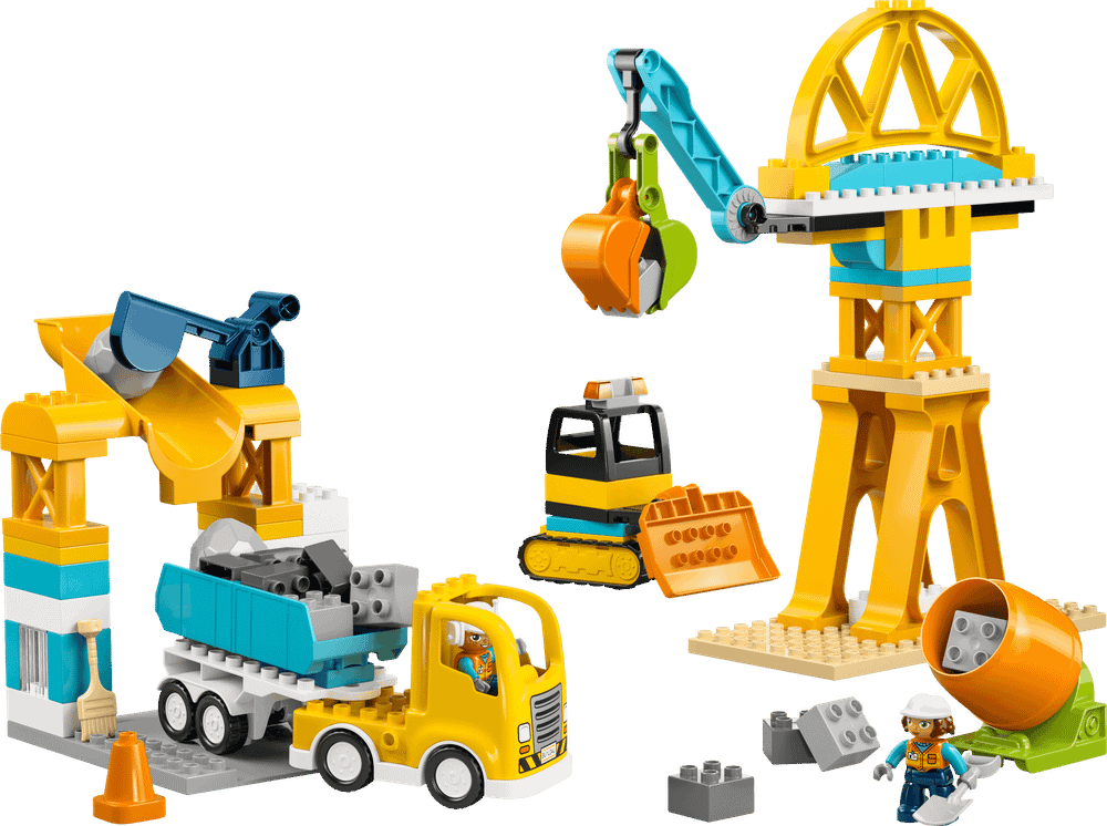 Конструктор LEGO Duplo 10476 3 in 1 Construction Site and Vehicles