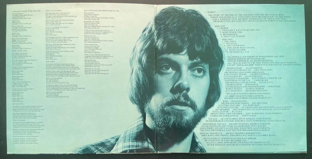 The Alan Parsons Project ‎– I Robot (США 1977г.)