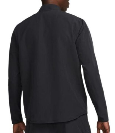 Мужская теннисная кофта Nike Court Advantage Packable Jacket - black/white