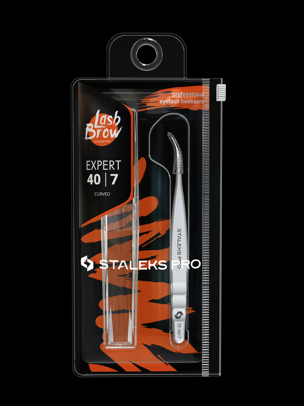 Пинцет для ресниц Staleks Pro Expert 40 Type 7