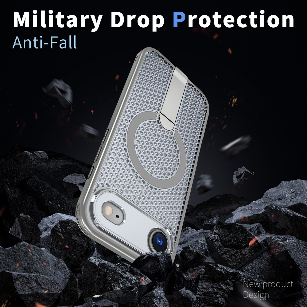 Прозрачный чехол Mesh Pro Magnetic Case для iPhone 17 Air