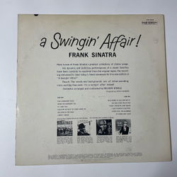 Винтажная виниловая пластинка LP Frank Sinatra A Swingin Affair (США 1963)