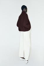 ДВУБОРТНАЯ КУРТКА ИЗ МЯГКОЙ ТКАНИ — ZARA